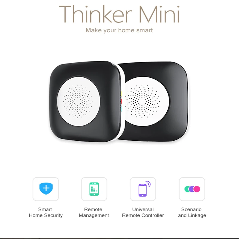 Geeklink Mini Thinker умный дом универсальный пульт дистанционного управления Wi Fi + IR RF