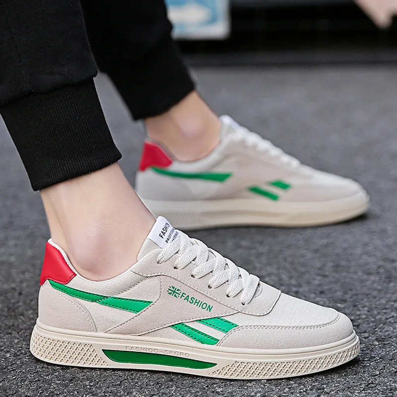

Mhysa 2019 new spring and summer shoes versatile men's sports and leisure lightweight comfortable non-slip canvas shoes Z216