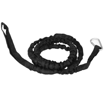 

Water Sports 1.5M Elastic Kayak Paddle Leash Fishing Rod Leash Safety Rope Cord with Carabiner Rowing Boat Canoe Accessories