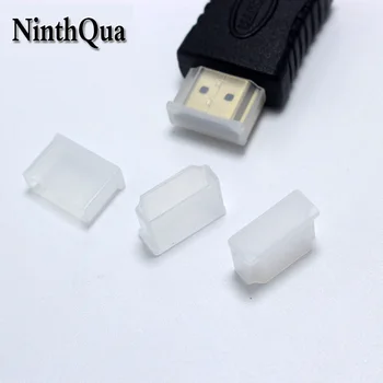 

NinthQua 100pcs Dust Cover / Case for Male HDMI Plug Adapter AV Connector For for HDTV HDCP 1080P ect