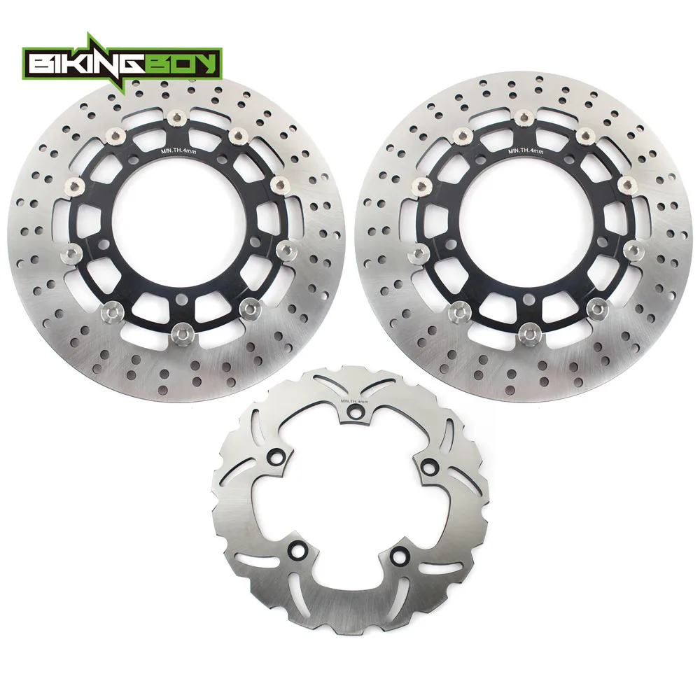 BIKINGBOY спереди и сзади тормозные диски роторы для GSR 400 600 750/ABS GSF 650 1200 1250 Bandit/S ABS GSX650 F