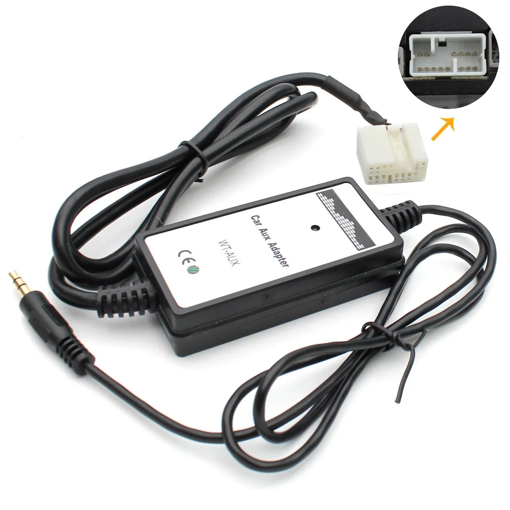 Автомобильный адаптер Moonet mp3 вспомогательный 3 5 мм для iphone Honda Accord Civic Odyssey