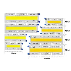 Светодиодная светодиодный лампа 30 Вт 50 Вт 70 Вт 100 Вт COB источник света AC 110 В 220 В Smart IC чип для DIY свет прожектор наружного освещения JQ