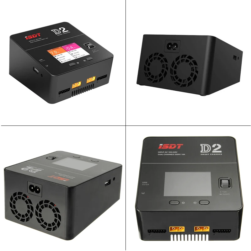 ISDT-D2-200W-24A-AC-Dual-Channel-Output-Smart-Battery-Bal23ance-Charger