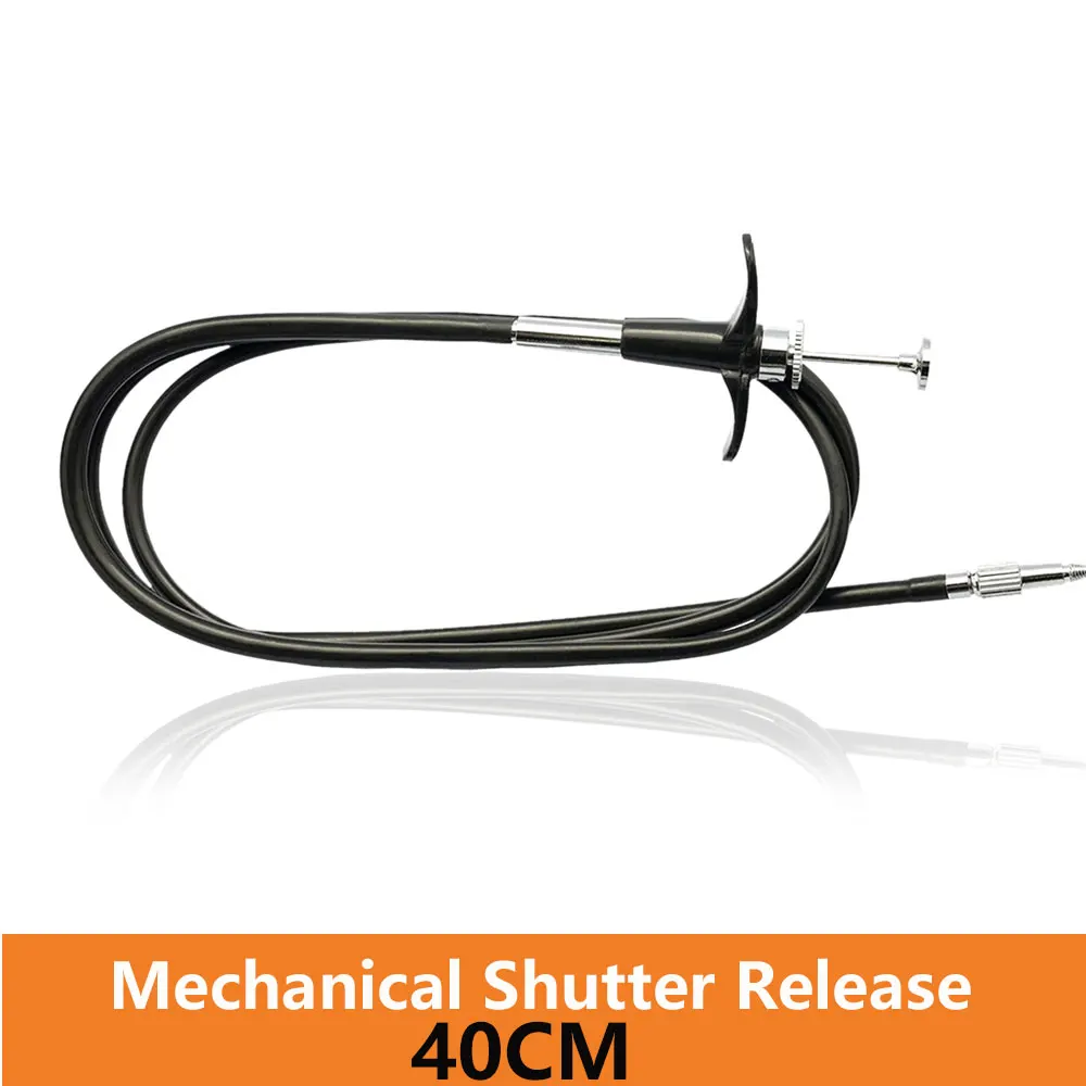 Mechanical Shutter Release Control Cable 40cm/70cm/100cm For Digital Film Camera