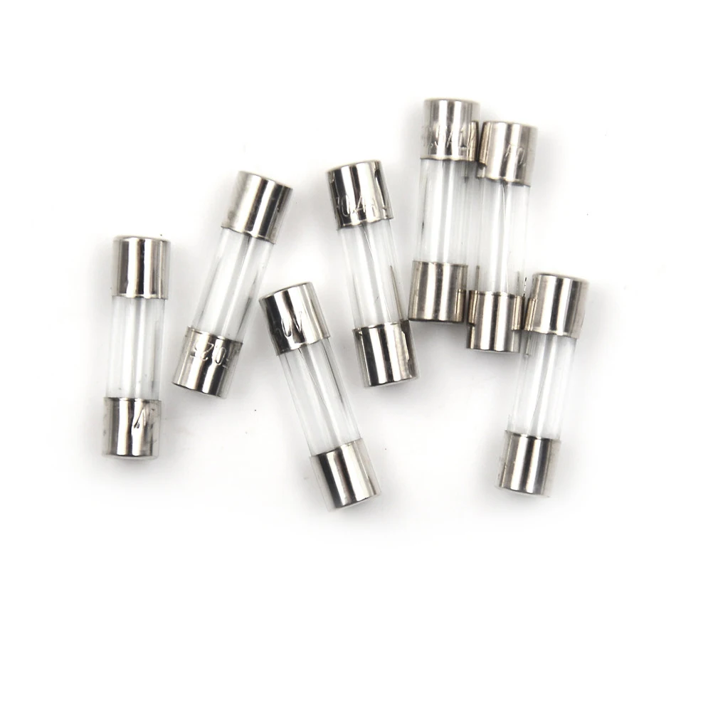 

20Pcs 0.1A/0.2A/0.25A/0.3A/0.4A/0.5A/0.75A 250V Quick Fast Blow Glass Fuses Tubes 5mm x 20mm