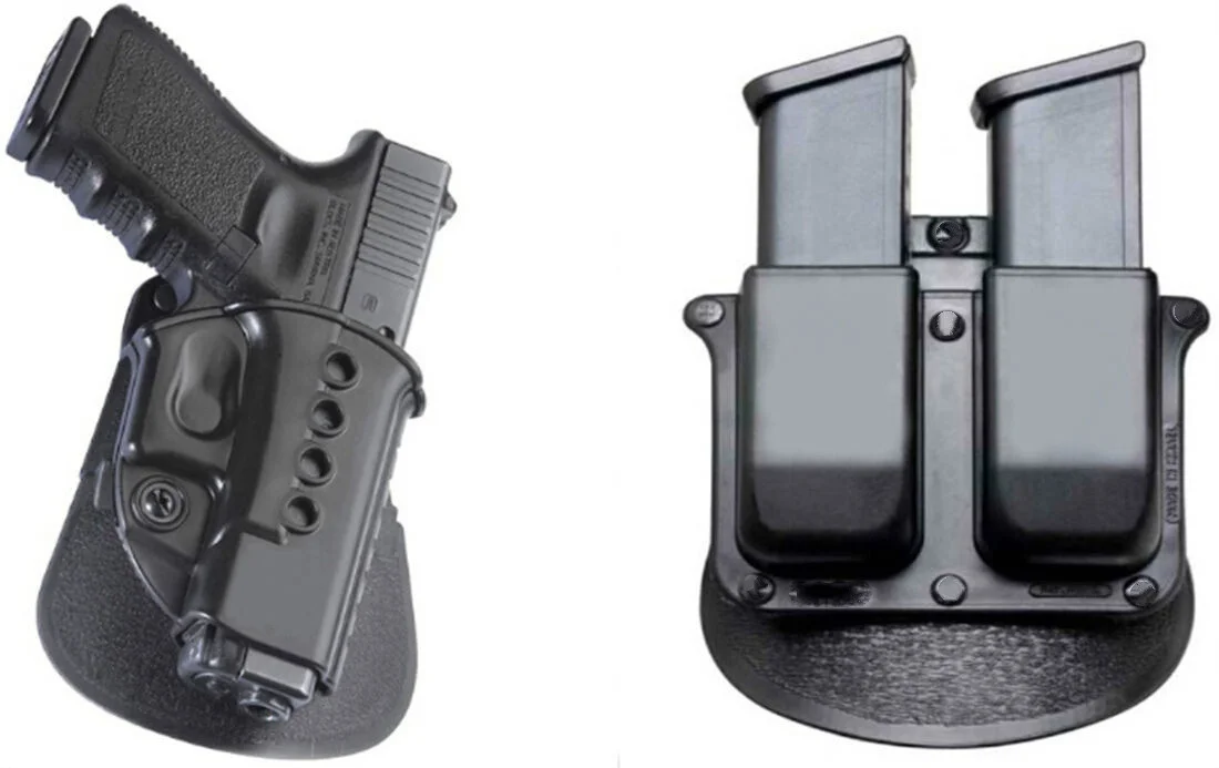 

Hunting Army Military RH Paddle Set GL2-ND with 6900 Double Magazine Holster
