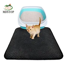 Mdstop à prova dmdágua pet gato maca esteira eva dupla camada gato proteger piso e tapete limpo para gatos acessórios(China)