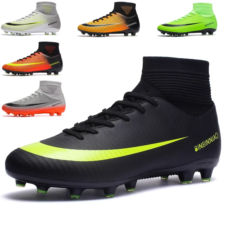 

Ankle High Tops Soccer Cleats Boots Football Boots Long Spikes & Short Spikes Men's Football Shoes Sneakers Indoor Turf Futsal