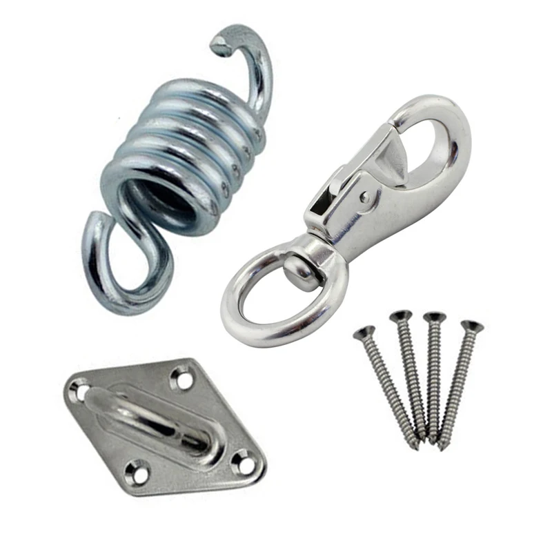 30KN Safety Rotational Device Hanging Tree Swing Swivel Aerial Dance Hammock Rope Climbing Connector Swing Accessories 3