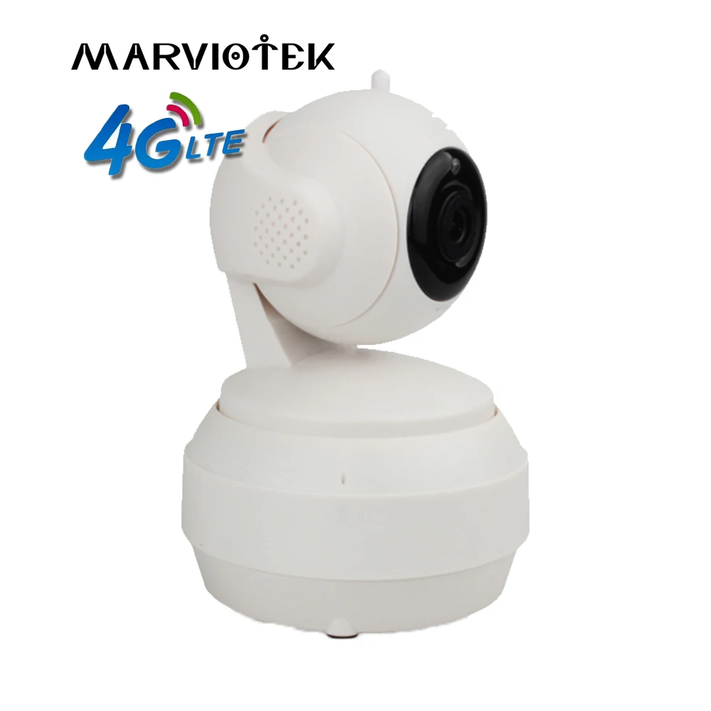 720 P Беспроводная ip камера wi fi Сигнализация 4G LTE IP сим карта 360 степени Пан наклон