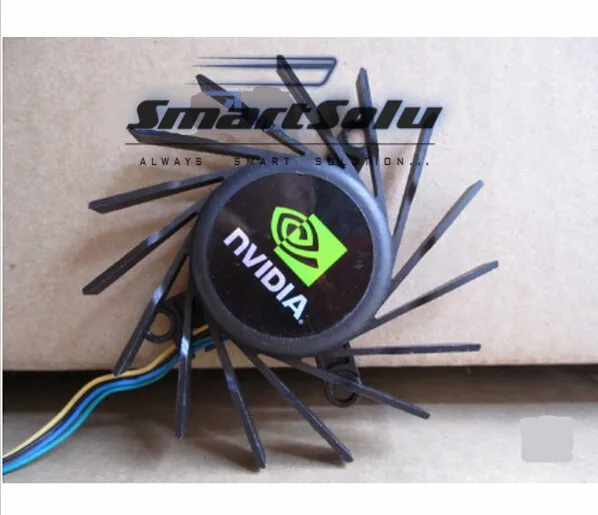 Free shipping MBT7012XR-W20 fluid bearing graphics card fan with 4wires 12V 0.28A For ZOTAC NV 9800GT 9600GT 8800GT | Обустройство