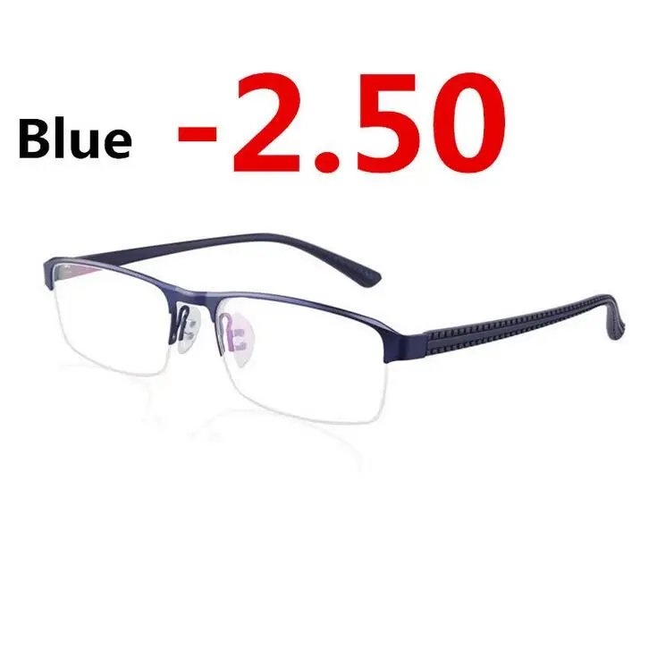 Myopia 250 Солнцезащитные фотохромные очки для близорукости для мужчин, наружные тени для мужчин, очки для близорукости, анти-УФ очки для близоруких от 0 до-4,0 - Цвет оправы: Myopia 250