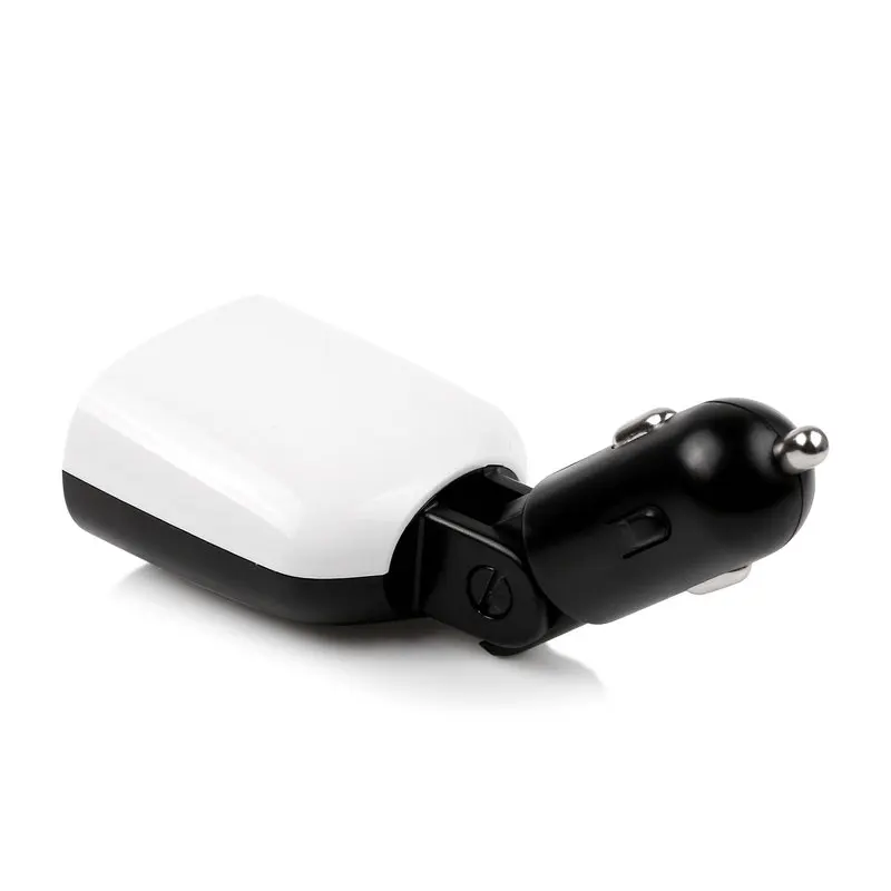 Универсальный светодиодный дисплей двойной Переходник USB для зарядки в машине Mini