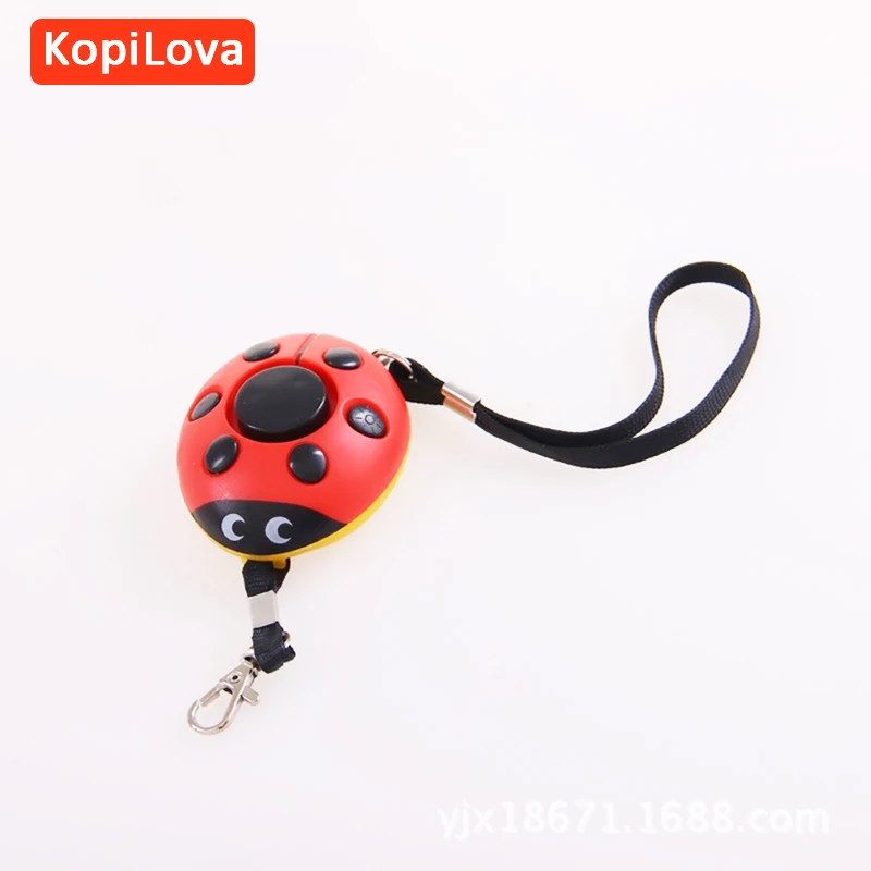 KopiLova Beatles Women Security Alarm Personal Alarm Key Chain 120dB Attack Protection Self Defense for help