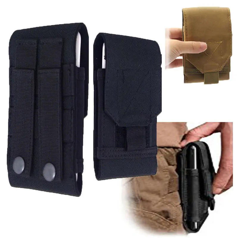 

Outdoor Sports Holster Belt Loop Hook 6 Inch Phone Case Cover Bag Pouch for iPhone for xiaomi for huawei for power bank