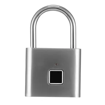 

ZZ0124 Rectangular Intelligent Automatic Fingerprint Lock Padlock Intelligent Fingerprint Lock Padlock