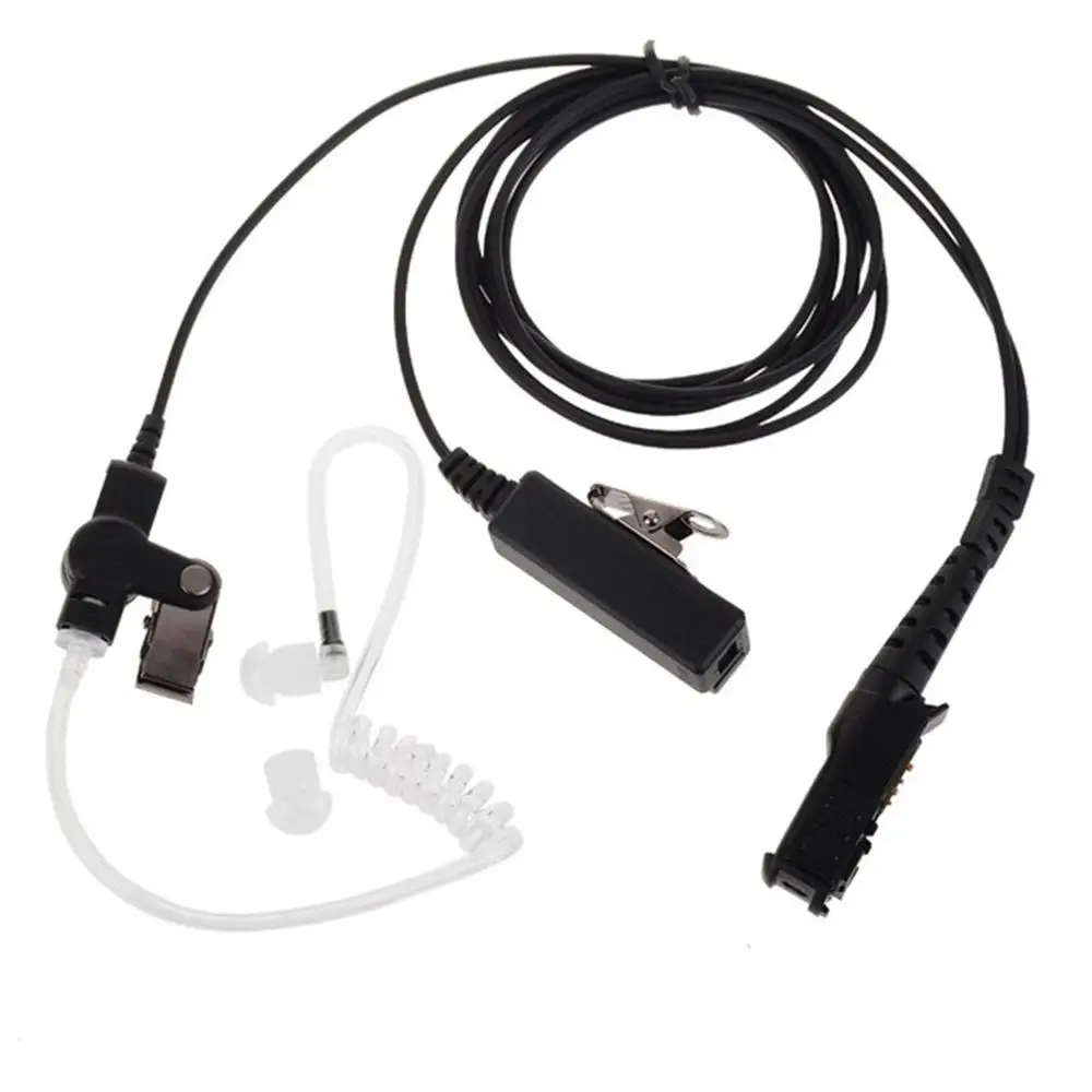 

Surveillance Air Tube PTT Earpiece Headset Mic for Motorola DP2400 XiR P6620 MTP3250 MTP3200 Two Way Radio Walkie Talkie