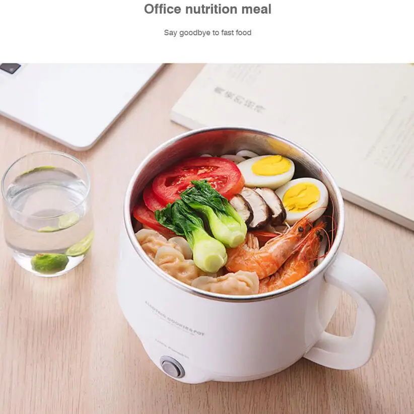 Multifunctional Electric Cooker 220V Heating Pan Electric Cooking Pot Machine Hotpot Noodles Eggs Soup Steamer mini rice cooker