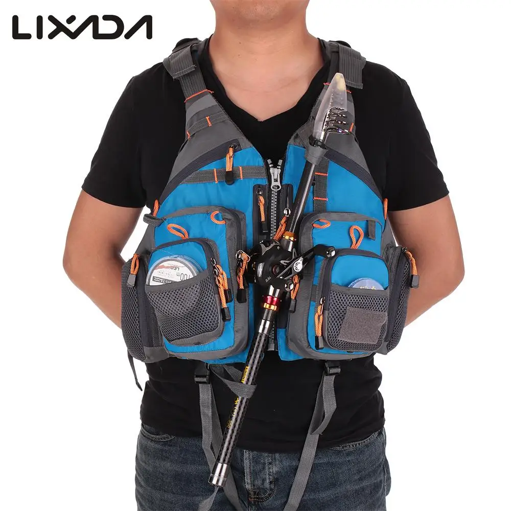 

Lixada Outdoor Fishing Vest Sailing Life Jacket Vest EPE foam Floating kayak Outdoor Sport Life Safety Jacket Swimming Pesca
