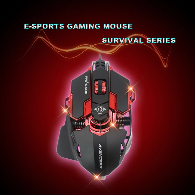 

Usb Gaming Mouse Souris For Computer Laptop Maus Gamer Game Muis Wired Mice Wired Filaire Ergonomic Rgb Myszka Raton Ordenador