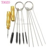 Kit d'outils de nettoyage et de réparation, buse de pistolet de pulvérisation d'aérographe, Kit d'aiguilles et de brosses S08 vente en gros et livraison directe 11 pièces ► Photo 2/2