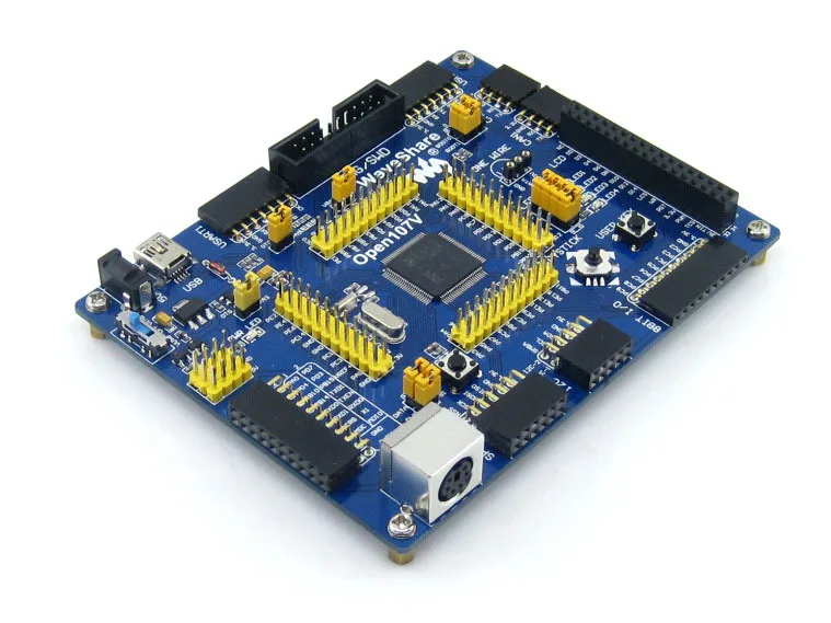 STM32 макетная плата комплект для STM32F107V серия MCU STM32F107VCT6 ARM Cortex-M3+ 3,2 дюймов сенсорный экран ЖК-дисплей+ 8 Модули = Open107V посылка A