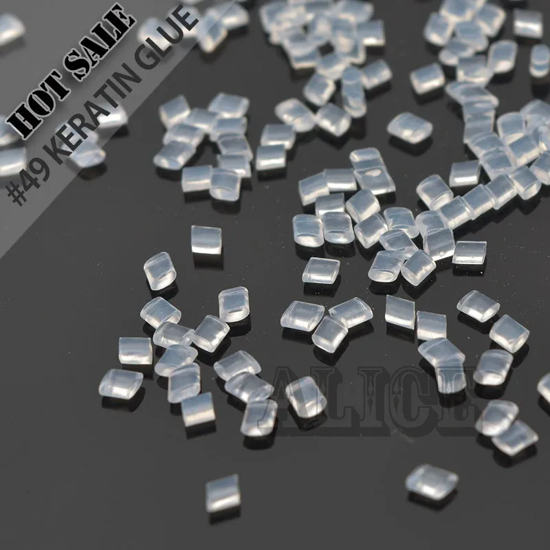 500g Transparent Color 100% Italian Keratin Glue Bead/Granule/Grain For Hair Extension Tools Fast Shipping