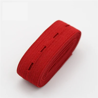 Закругленные петлицы-резинками 2 см беременных Для женщин резинкой 20 мм регулируемые лямки ремесло шитье «сделай сам» материал с плоской обратной стороной, аксессуар для погружения на глубину до 30 м - Цвет: Red 30m