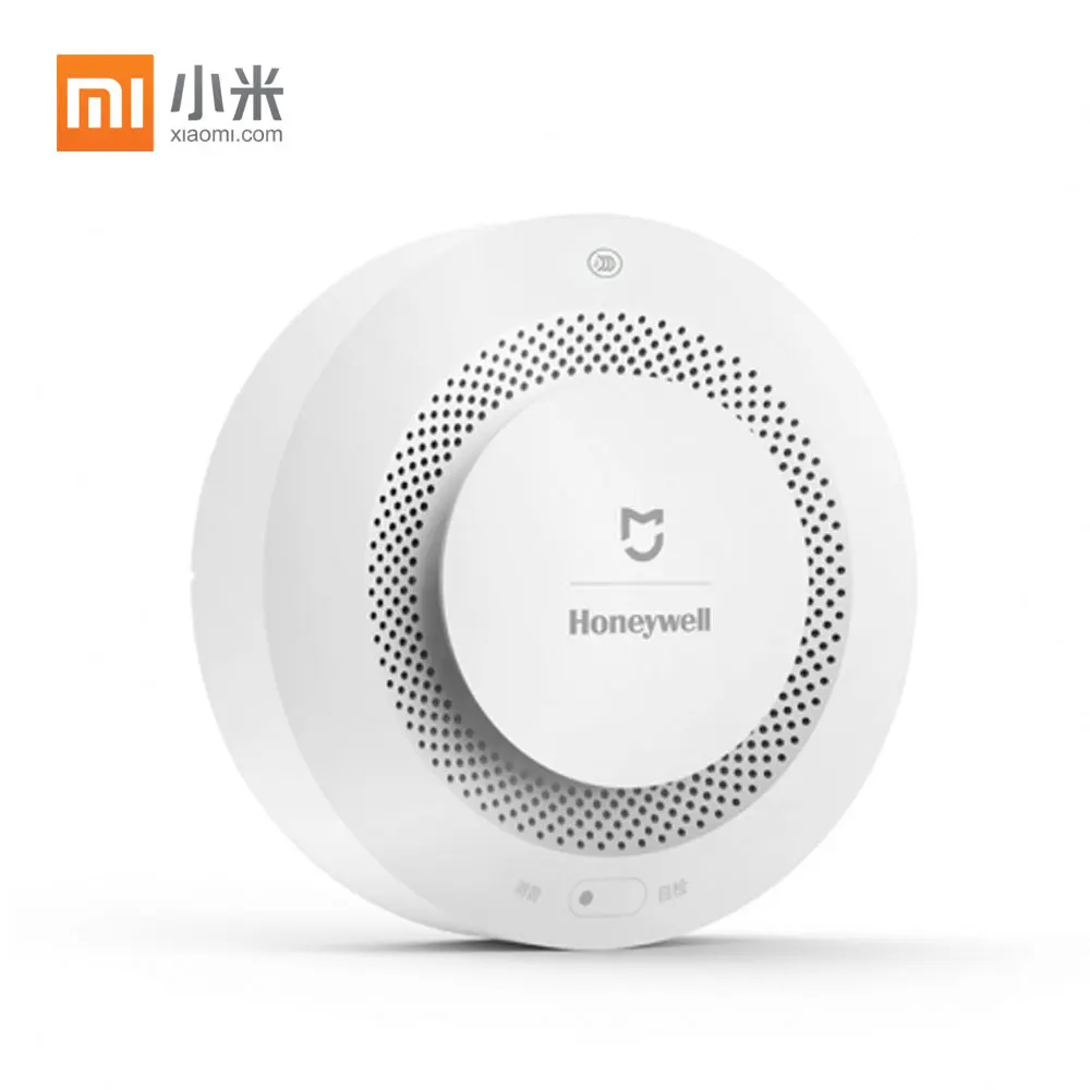 Оригинальный Xiaomi Mijia детектор пожарной сигнализации звуковой визуальный датчик