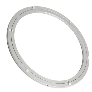

Aluminium Rotating Turntable Bearing Swivel Plate 16 Inch Silver