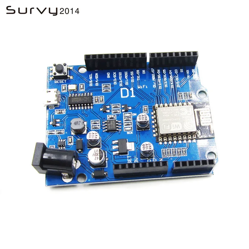 OTA WeMos D1 WiFi макетная плата ESP8266 ESP 12 12E модуль для Arduino IDE UNO R3 Micro USB ONE 3 v 5v