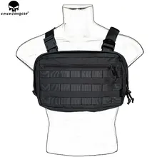 EMERSONGEAR EDC сумка нагрудная сумка Recon сумка для инструментов боевой тактический жилет сумка мультикам черный EM9285