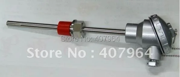 

Sheathed Pt100 Sensor with 1/4NPT thread SS 304 ,protection head,fast delivery