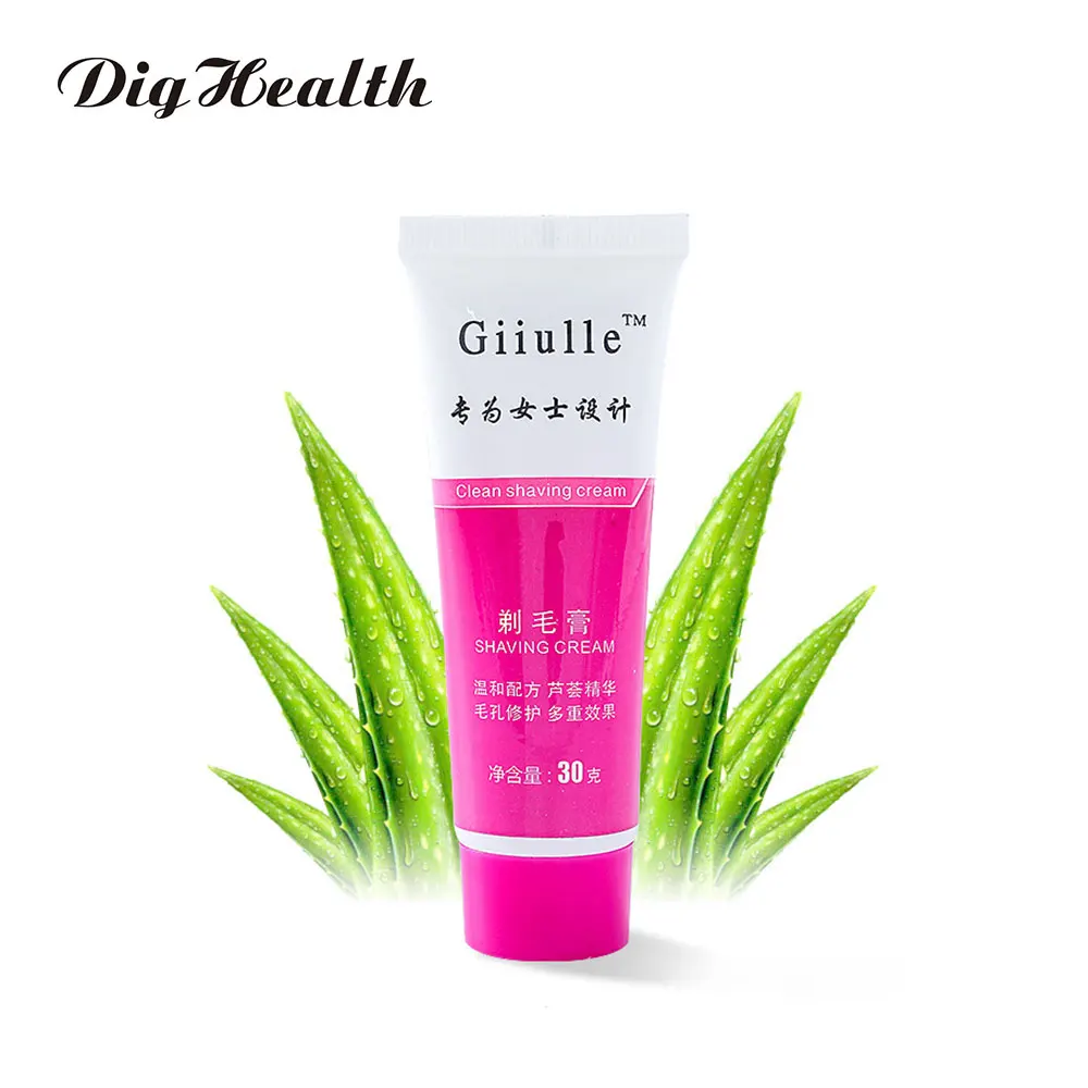 Dighealth 1 個アロエシェービングクリーム女性の特別な軽度の皮膚脚脇髪シェービング泡摩擦を低減 シェービングクリーム Aliexpress