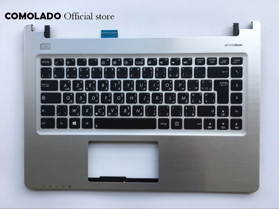 

AR Arabic Laptop keyboard for ASUS S46 S46C K46 K46CM R405C A46C K46C keyboard AR layout
