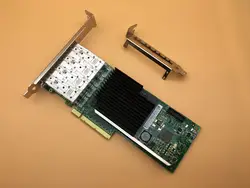 4 Порты и разъёмы SFP + 10 г pcie x8 LC Волокно Ethernet Converged Network Adapter NIC X710-DA4 Бесплатная доставка