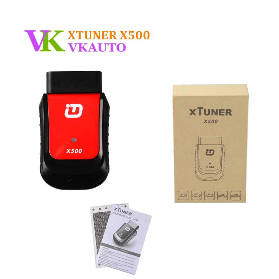 Xtuner X500 Bluetooth Android универсальный автомобильный диагностический инструмент для двигателя ABS DPF EPB Oil TPMS IMMO инжектор батарея Функция