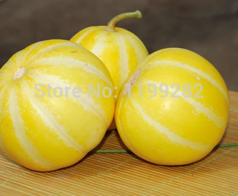 

100pcs Promotion !!! " High Sugar Gold Bead " Sweet Melon fruit plants * Free Shipping