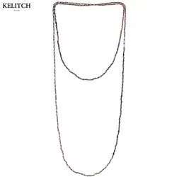 KELITCH Цепочки и ожерелья Jewelry strand Шарм Цепочки и ожерелья Кристалл бисера Цепочки и ожерелья ручной работы пляжные двойной Богемская цепь