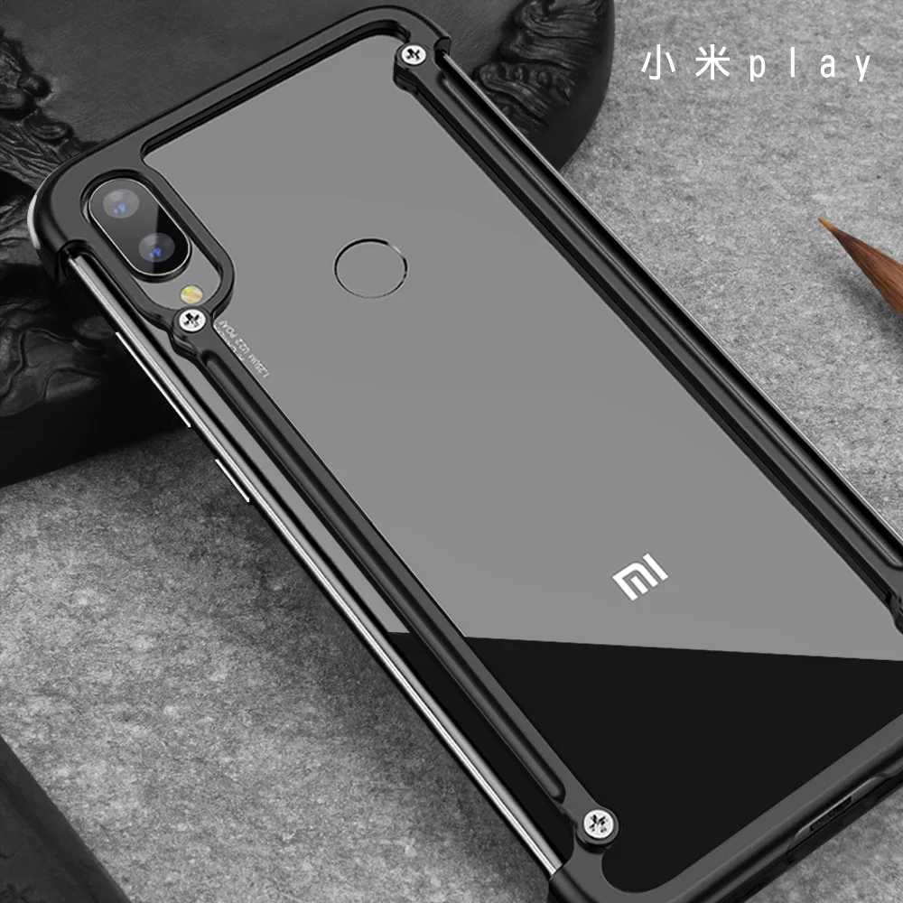 Роскошный защитный металлический чехол OATSBASF для Xiaomi 8 8SE lite персональный корпус 9