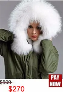Sale New Collection Long version White pure color Faux fur liner Jacket Raccoon fur White big size Collar Winter Jacket 9 Sale New Collection Long version White pure color Faux fur liner Jacket Raccoon fur White big size Collar Winter Jacket 9