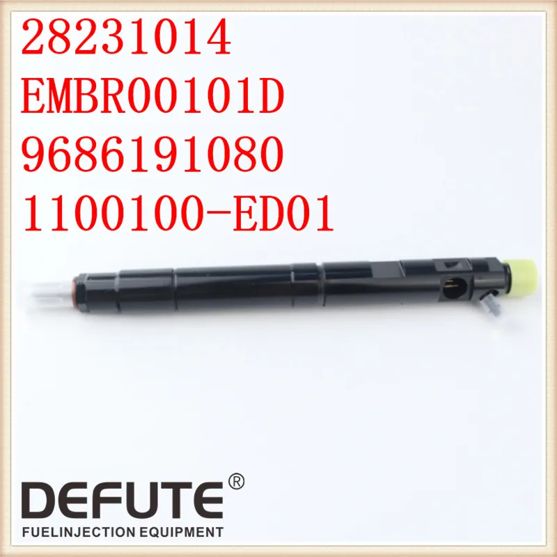 DEFUTE common rail Инжектор 28231014 для 1100100-ED01 1100100ED01, L341PBD common rail сопло G341 - Цвет: 28231014 1100100ED01