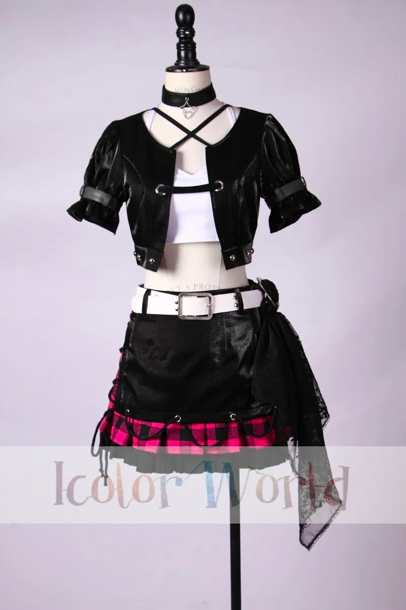Love Live! Nico Yazawa Rock Ver. Cosplay Costume01