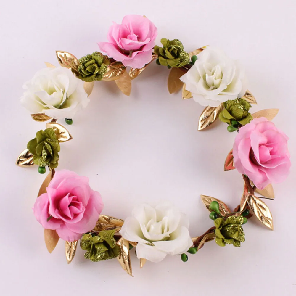 Buy 1PC Handmade Girls Lovely Cute Flowers Garland