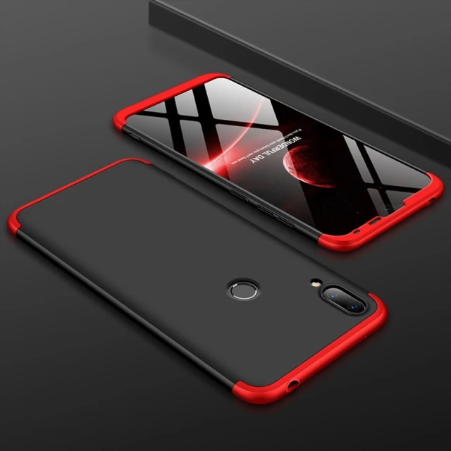 Huawei Honor 20i чехол 10i роскошный защитный чехол для Honor 9S 8X V20 V10 7A 8A 7C 8C Pro 10 Lite Play чехол - Цвет: Red black