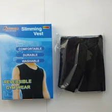 Нейлон комфортно прочный стирать обратимым активным тренажерный зал износа похудения тело жилет спортивные топы# 099A