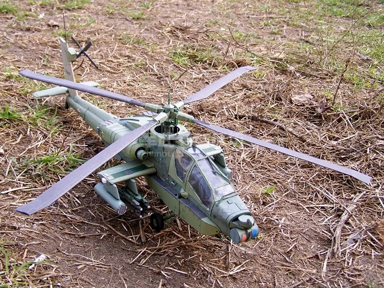 53 см 1:33 США AH-64A Apache Longbow вертолет 3D бумажная модель AH64 истребитель бумага ремесло игрушка