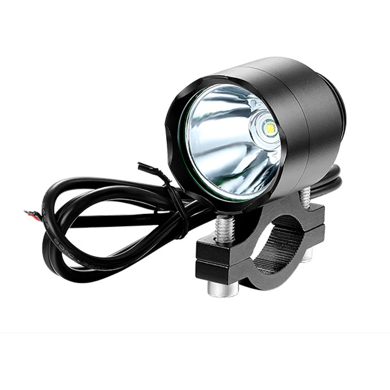 Best Waterproof e-bike headlight XML T6 Led 10W input DC 12V 36V 48V 60V Electric Bicycle Headlight Front Lamp For Moto Bike 7