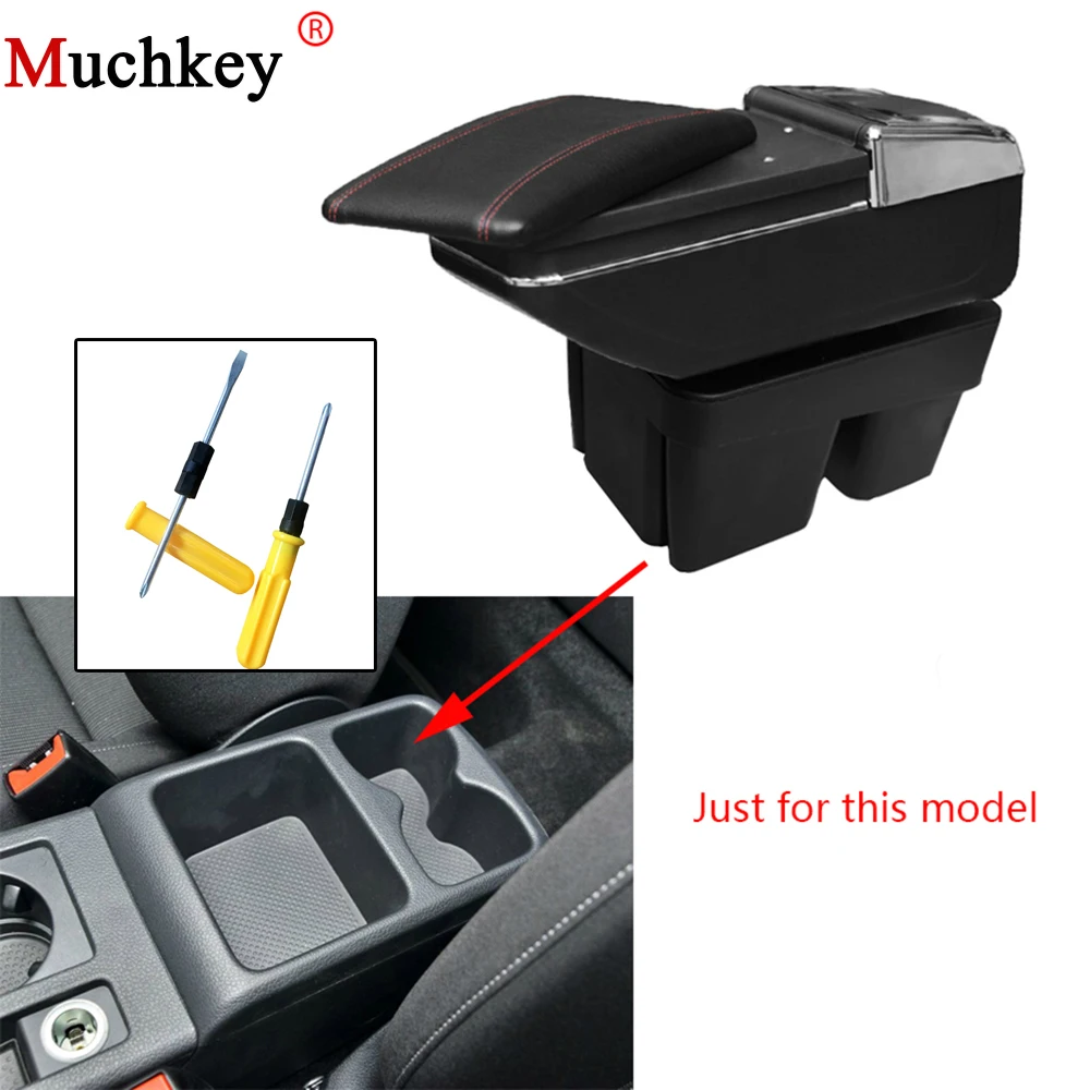 

Car Styling For VW Volkswagen Golf 7 2015 2016 Armrest Box Central Console Arm Boxes Cup Holder Ashtray Car Arm Rest Auto Part